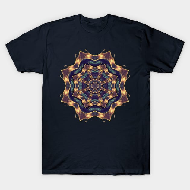 Fractal Mandala T-Shirt by Manafold